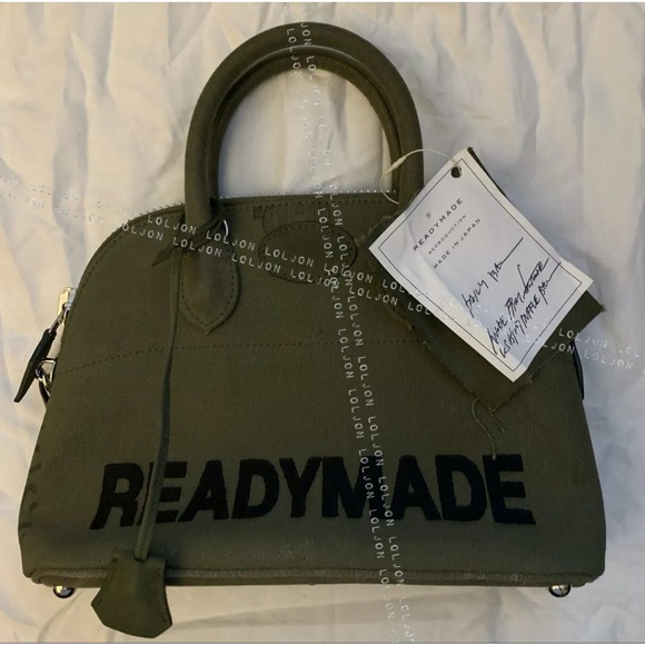Readymade Daily Bag Mini Hermes Bolide RARE UPCYCLE LUXE - Picture 1 of 10